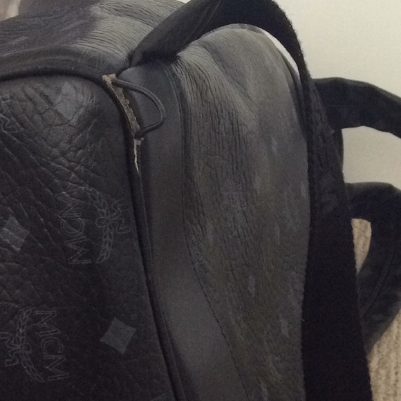 Authentic MCM Backpack Large Stark Front Studded main image 12